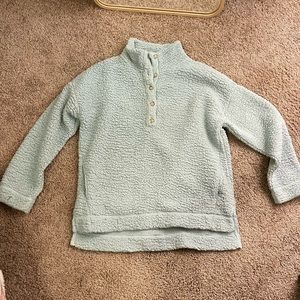 Seafoam Aerie Sherpa Sweatshirt